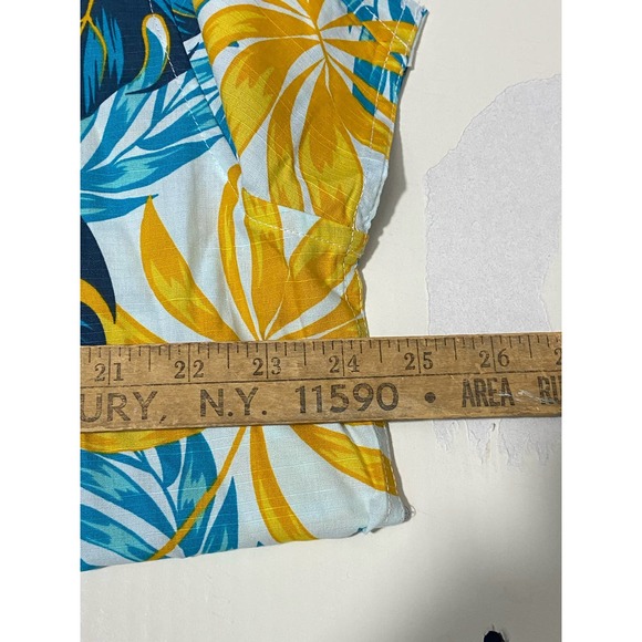 Oliver & Burke Hawaiian Shirt Tropical Island  Button Down Shirt XL - Picture 6 of 11